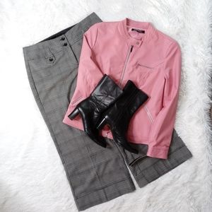 Requirements Women’s Cropped Gauchos Brown Plain Pants 8